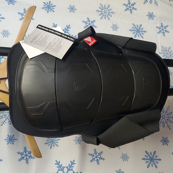 Kids RED Total Impact Waistcoat Back Protector - Picture 1 of 7